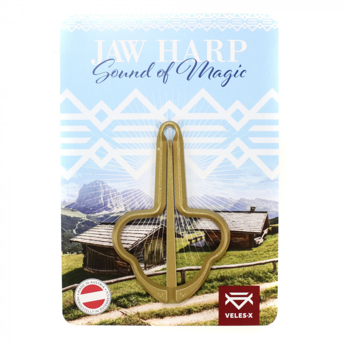 Hlavní obrázek Kazoo a další foukací nástroje VELES-X Jaw Harp 15 - Gold