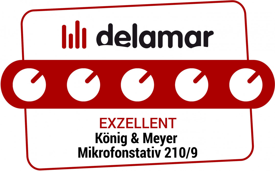 Hlavní obrázek Mikrofonní stojany KÖNIG MEYER 210/9 - chrome