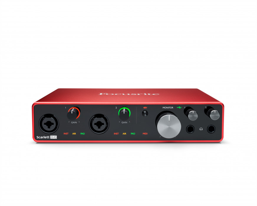 Hlavní obrázek USB zvukové karty FOCUSRITE Scarlett 8i6 3rd Generation