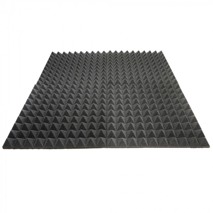 Hlavní obrázek Absorpční panely VELES-X Acoustic Pyramids Self-adhesive 500x500x50