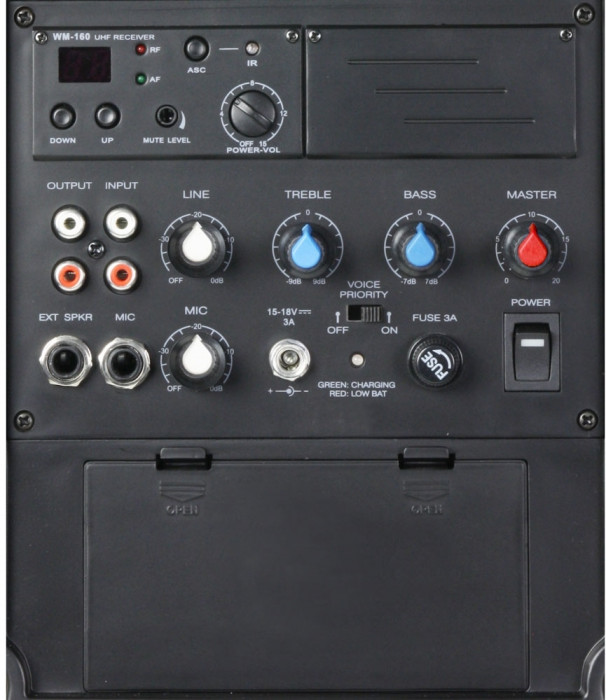 Hlavní obrázek Mobilní a bateriově napájené reproboxy LD SYSTEMS Roadboy 65 B5 (584 - 607 MHz)