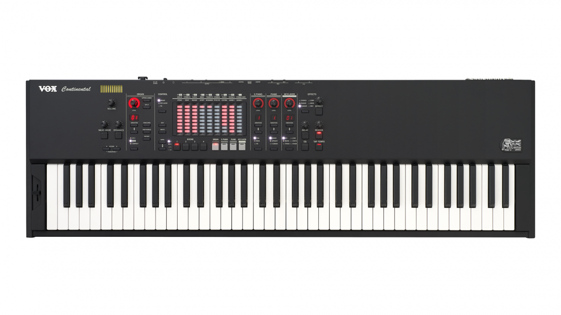 Hlavní obrázek Keyboardy s dynamikou VOX Continental 73 BK