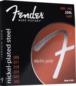 E-shop Fender 250L Super 250 - .009 -.042