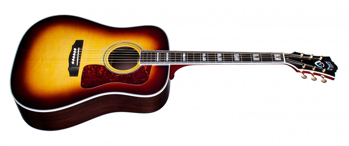 Hlavní obrázek Dreadnought GUILD D-55E Antique Burst
