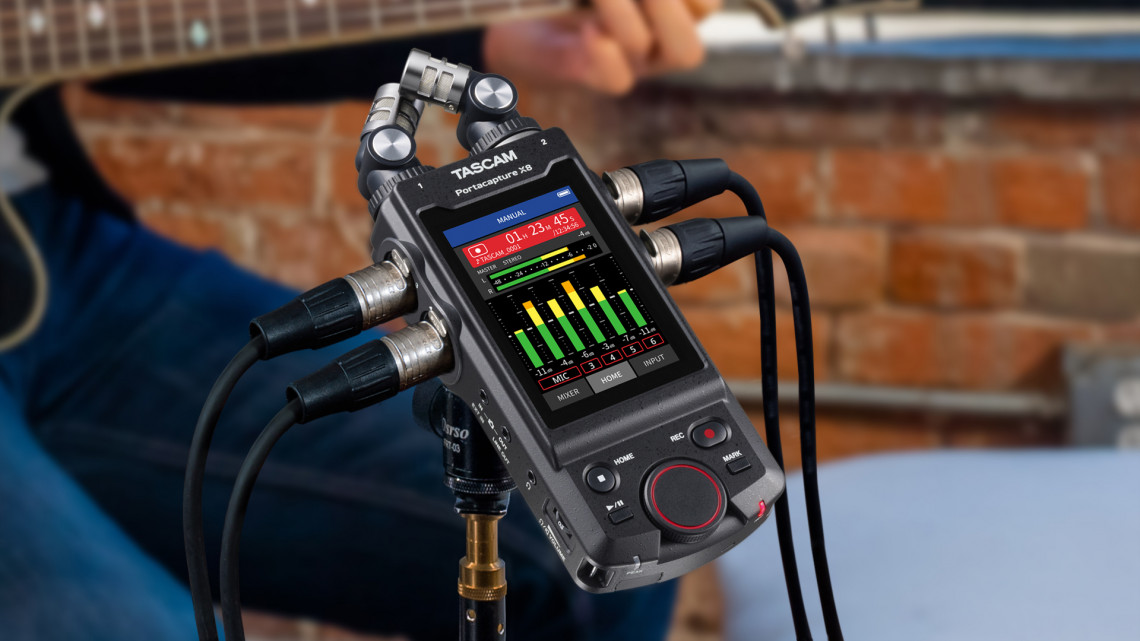 Hlavní obrázek Vícestopé rekordéry přenosné TASCAM Portacapture X8