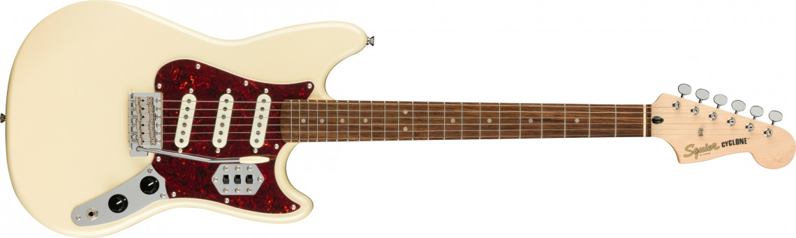 Levně Fender Squier Paranormal Cyclone - Pearl White