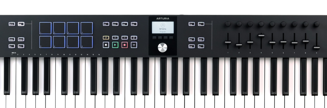 Hlavní obrázek MIDI keyboardy ARTURIA KeyLab Essential 88 mk3 - Black