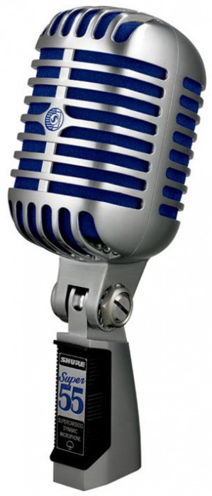 Hlavní obrázek Dynamické pódiové vokální mikrofony SHURE Super 55