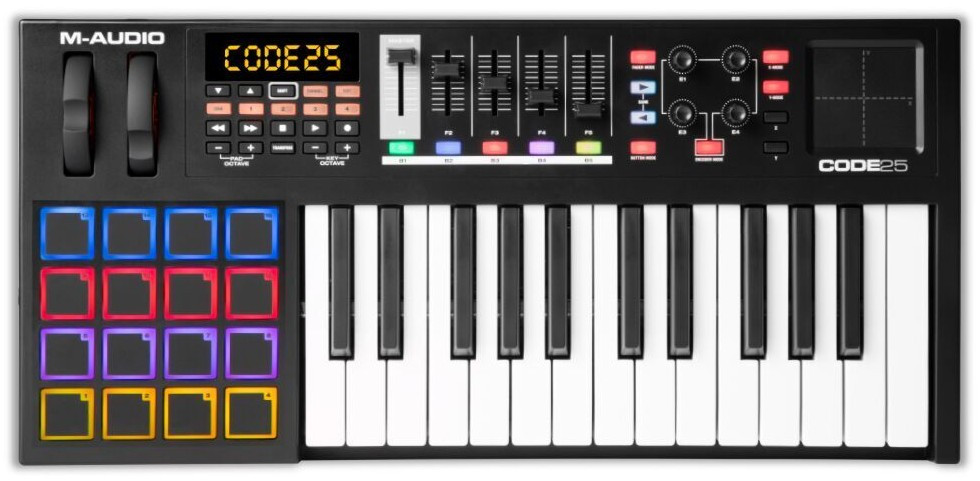 Hlavní obrázek MIDI keyboardy M-AUDIO CODE 25 Black