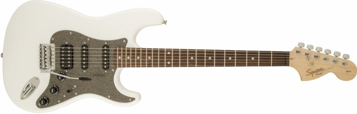 Hlavní obrázek ST - modely FENDER SQUIER Affinity Stratocaster HSS Olympic White Laurel B-Stock