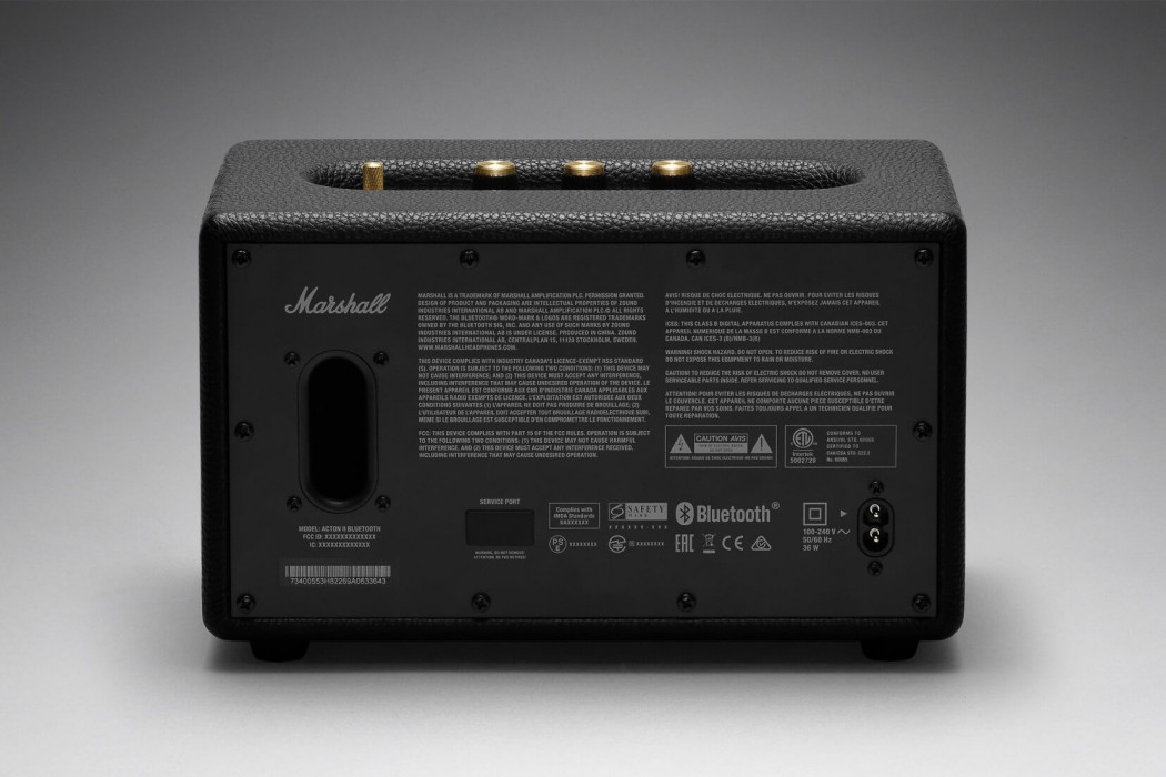 Hlavní obrázek Nepřenosné (na doma) MARSHALL ACTON BT II (bílá)