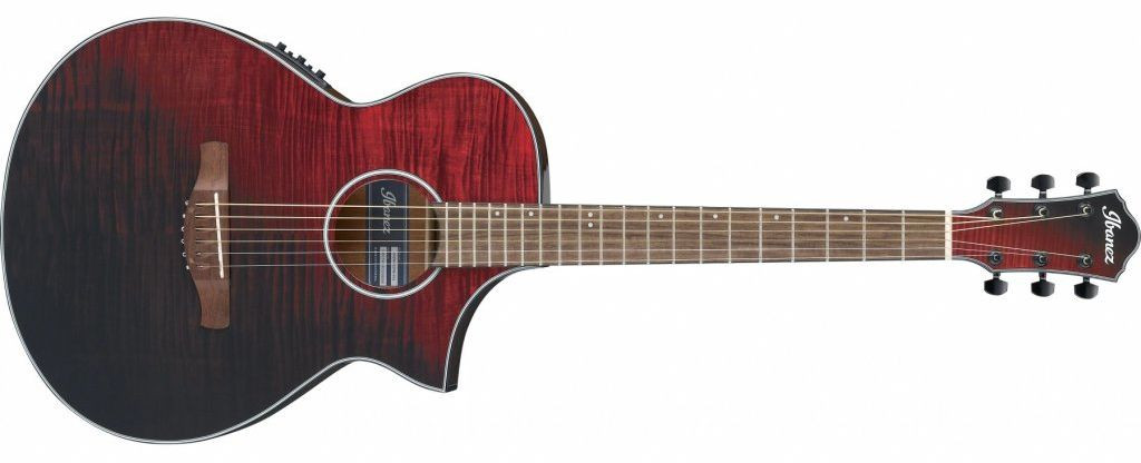 Hlavní obrázek Další tvary IBANEZ AEWC32FM Red Sunset Fade