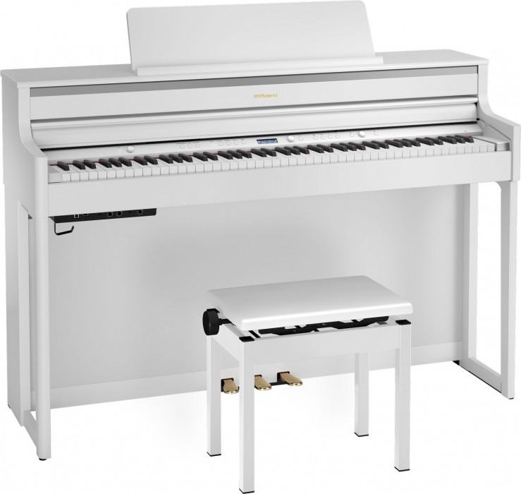 Hlavní obrázek Digitální piana ROLAND HP704 WH