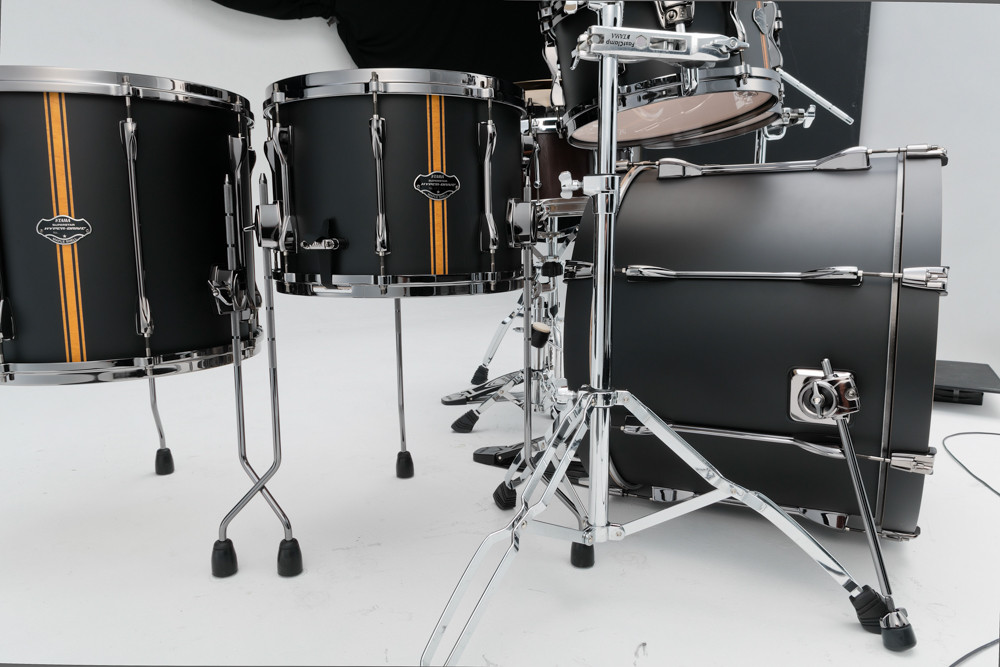 Hlavní obrázek Jiné konfigurace TAMA ML52HZBN2-FBV Superstar Hyper-Drive Duo - Flat Black Vertical Stripe