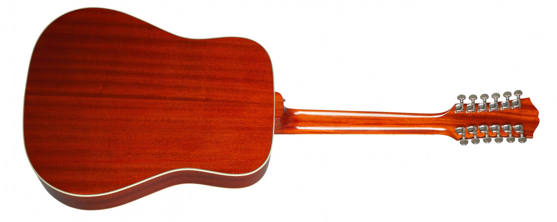 Hlavní obrázek Dvanáctistrunné EPIPHONE Hummingbird 12-String - Aged Cherry Sunburst Gloss