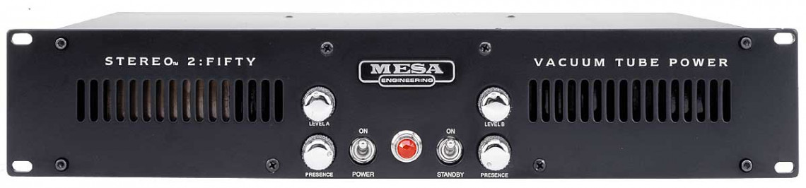 Hlavní obrázek Lampové zesilovače MESA BOOGIE Stereo 2 Fifty