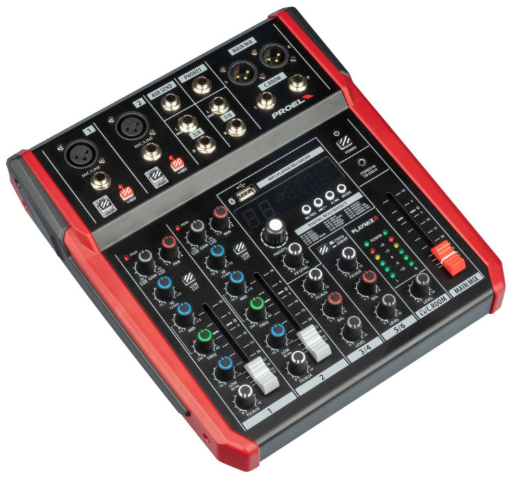 Hlavní obrázek Mixážní pulty s efektem PROEL PLAYMIX6