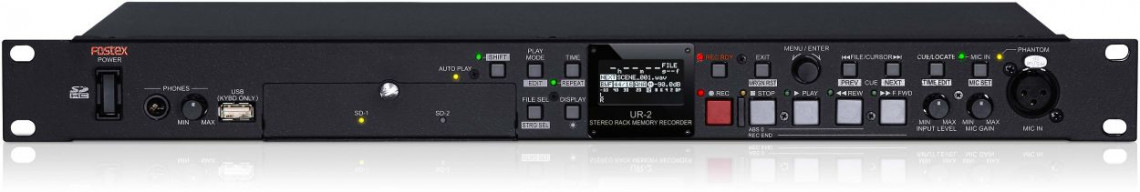 Hlavní obrázek Stereo rekordery (stolní/rackové) FOSTEX UR-2