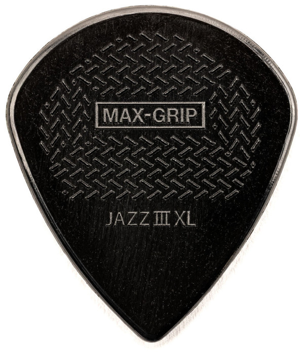 Hlavní obrázek Tvrdost do 2.0 DUNLOP 581PXLS MAX-GRIP JAZZ III XL STIFFO PICK 1.38MM - 6 ks