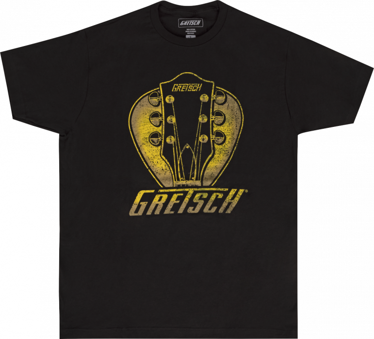 Levně Gretsch Headstock Pick T-Shirt, Black, Small