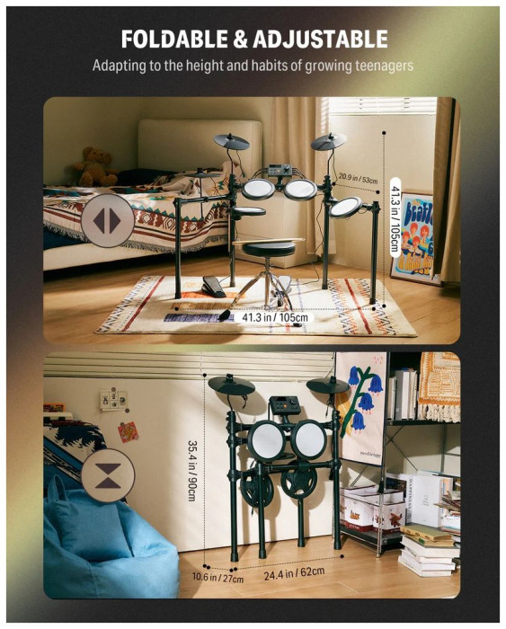 Hlavní obrázek Elektronické soupravy DONNER DED-70