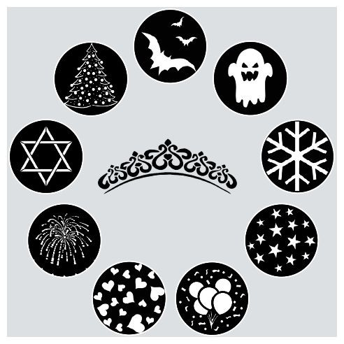 Hlavní obrázek Architekturální osvětlení CHAUVET DJ Gobo Shot