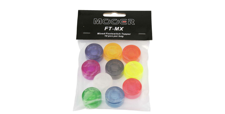 Levně Mooer Candy Footswitch Topper, mixed colors, 10 pcs.