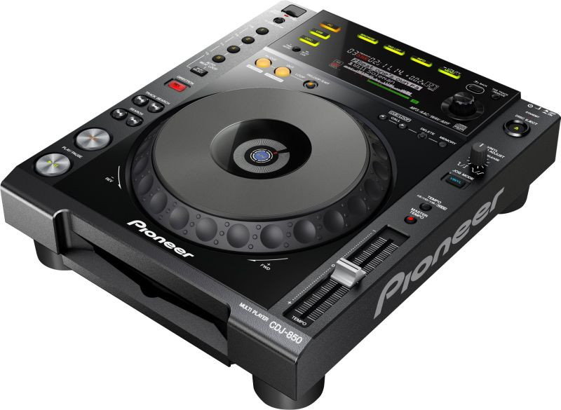 Hlavní obrázek Profesionální CD/DVD/USB/SD/MC přehrávače PIONEER DJ CDJ-850 BLK