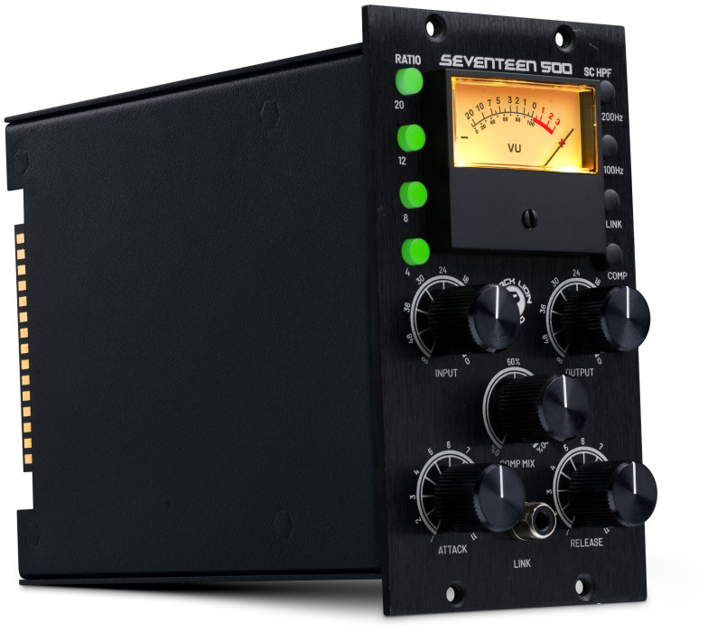 Hlavní obrázek API 500 a RackPack dynamické procesory BLACK LION AUDIO Seventeen 500