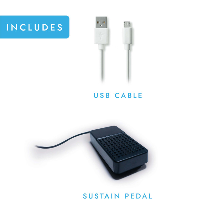 Hlavní obrázek Stage piana CARRY-ON Folding Piano 49 - White