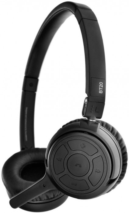 Hlavní obrázek Na uši (s kabelem) SOUNDMAGIC BT20 Black