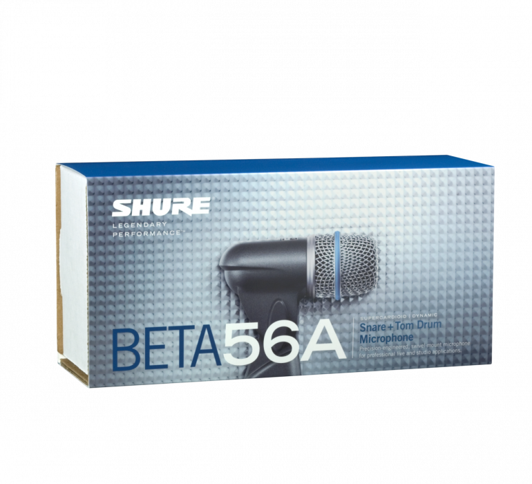 Hlavní obrázek Dynamické nástrojové mikrofony SHURE BETA 56A