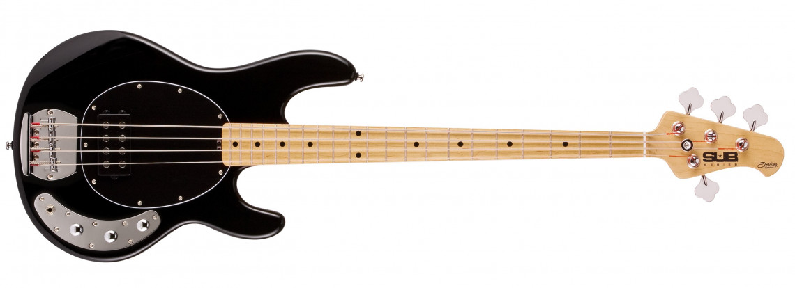 Hlavní obrázek Alternativní  STERLING BY MUSIC MAN SUB Ray4, Maple Fingerboard - Black