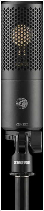 Hlavní obrázek Velkomembránové kondenzátorové mikrofony SHURE KSM32C/HM