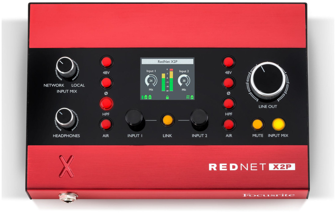Hlavní obrázek Ethernet a ostatní zvukové karty FOCUSRITE PRO RedNet X2P