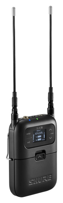 Hlavní obrázek S bateriovým přijímačem (ke kamerám) SHURE SLXD35 J53 562-606 MHz