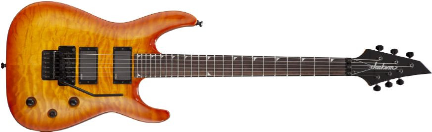 Hlavní obrázek Superstrat JACKSON SLATXMGQ3-6 Soloist Transparent Amber Sunburst