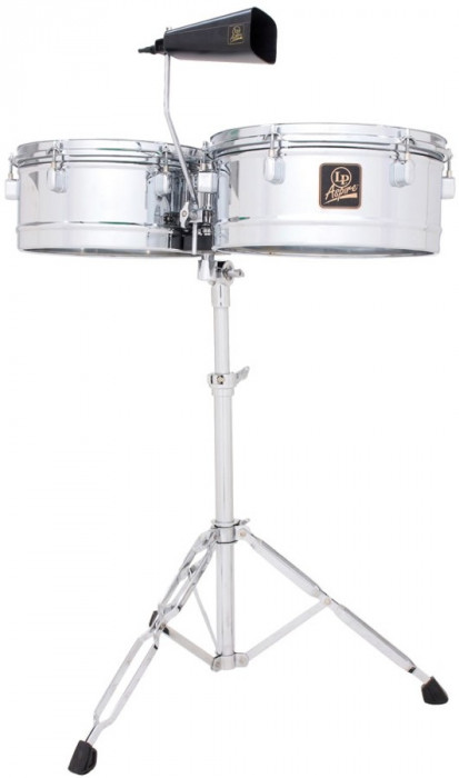 Hlavní obrázek Timbales LATIN PERCUSSION Aspire LPA256 13 and 14 Timbale Chrome