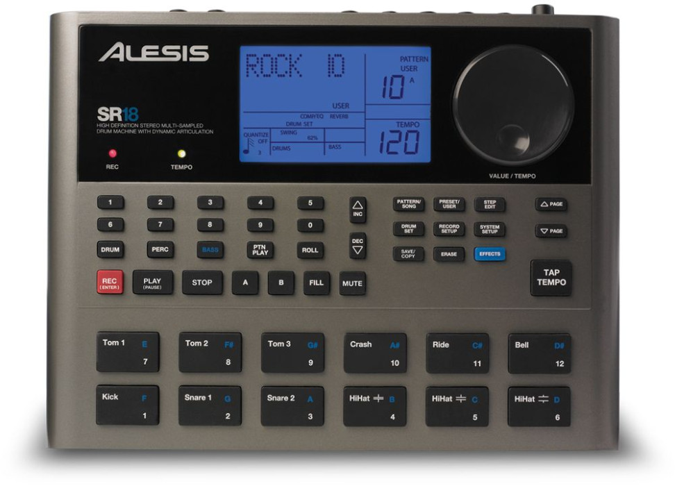 Hlavní obrázek Elektronické bicí ALESIS SR18 A-Stock
