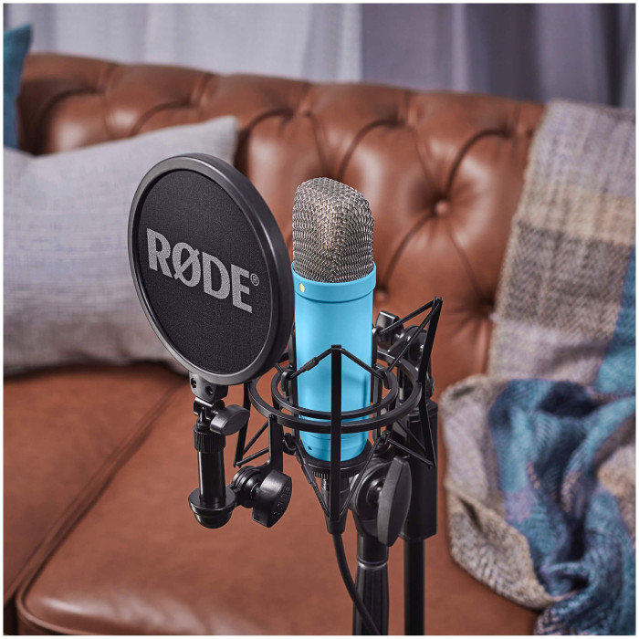 Hlavní obrázek Velkomembránové kondenzátorové mikrofony RODE NT1 Signature Series Blue