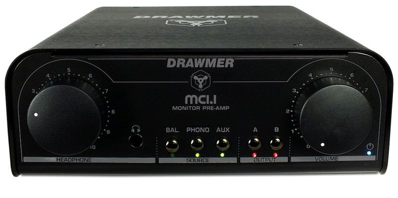 Hlavní obrázek Mikrofonní a linkové předzesilovače DRAWMER MC1.1 B stock