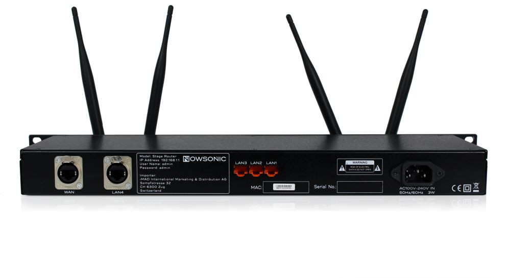 Hlavní obrázek Příslušenství k digitálním mixům NOWSONIC Stage Router