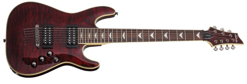Hlavní obrázek 7strunné SCHECTER Omen Extreme 7, Rosewood Fingerboard - Black Cherry