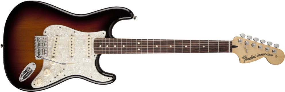Hlavní obrázek ST - modely FENDER Deluxe Roadhouse Stratocaster, Rosewood Fingerboard - 3 Tone Sunburst