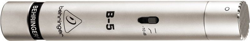 Hlavní obrázek Malomembránové kondenzátorové mikrofony BEHRINGER B-5