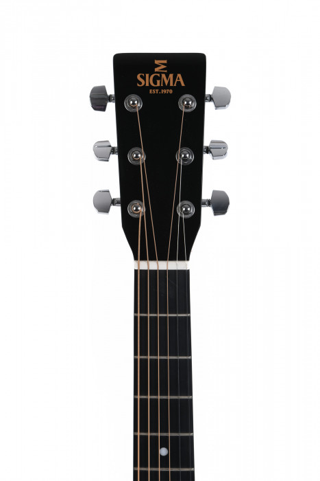 Hlavní obrázek Dreadnought SIGMA GUITARS DMC-1E-BK - Black High Gloss