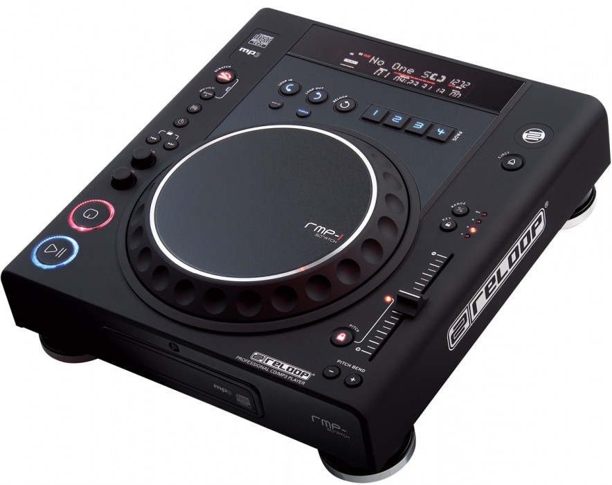 Hlavní obrázek Profesionální CD/DVD/USB/SD/MC přehrávače RELOOP RMP1 Scratch B MK2