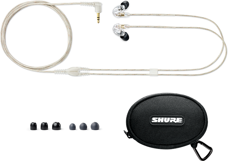 Hlavní obrázek Sluchátka do uší a pro In-Ear monitoring SHURE SE215-CL-EFS