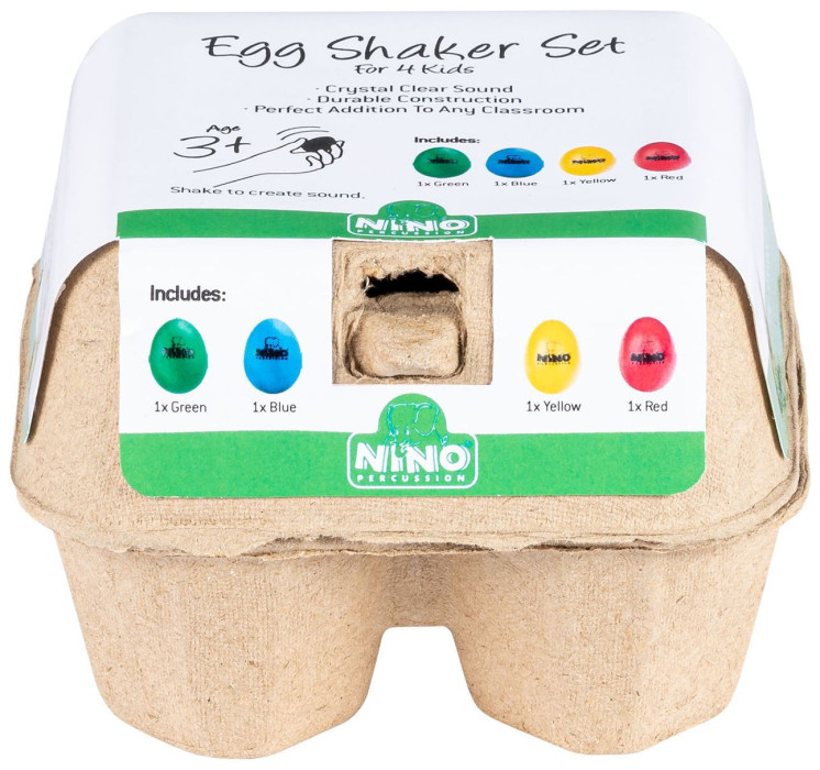 Hlavní obrázek Perkuse NINO PERCUSSION NINOSET20 Egg Shaker Box - 4 Pcs