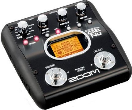 Hlavní obrázek Multiefekty, procesory ZOOM G2Nu/ac - Digitální kytarový multiefekt